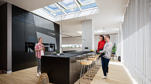 LAMILUX Modular Glass Skylight - Private house LAMILUX Modular Glass Skylight - Private house
