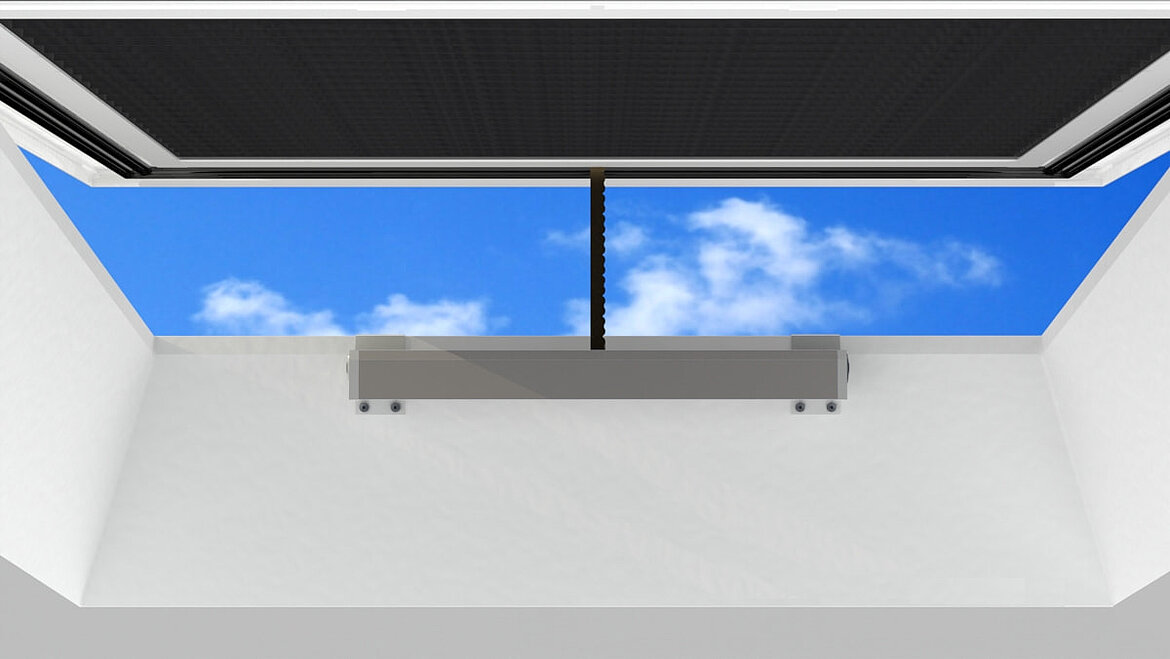 Glass Skylight F100 With Plastic Frame | LAMILUX