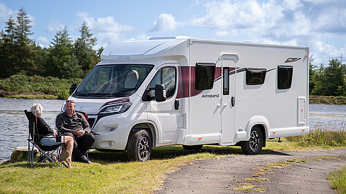 LAMILUX SUNSATION® in a caravan