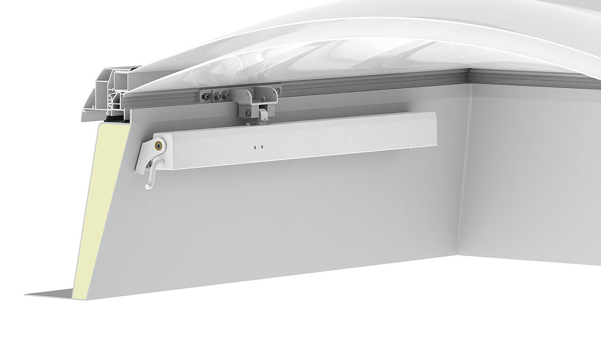 Rooflight F100 W Chain Motor LAMILUX Rooflight F100 W Chain Motor