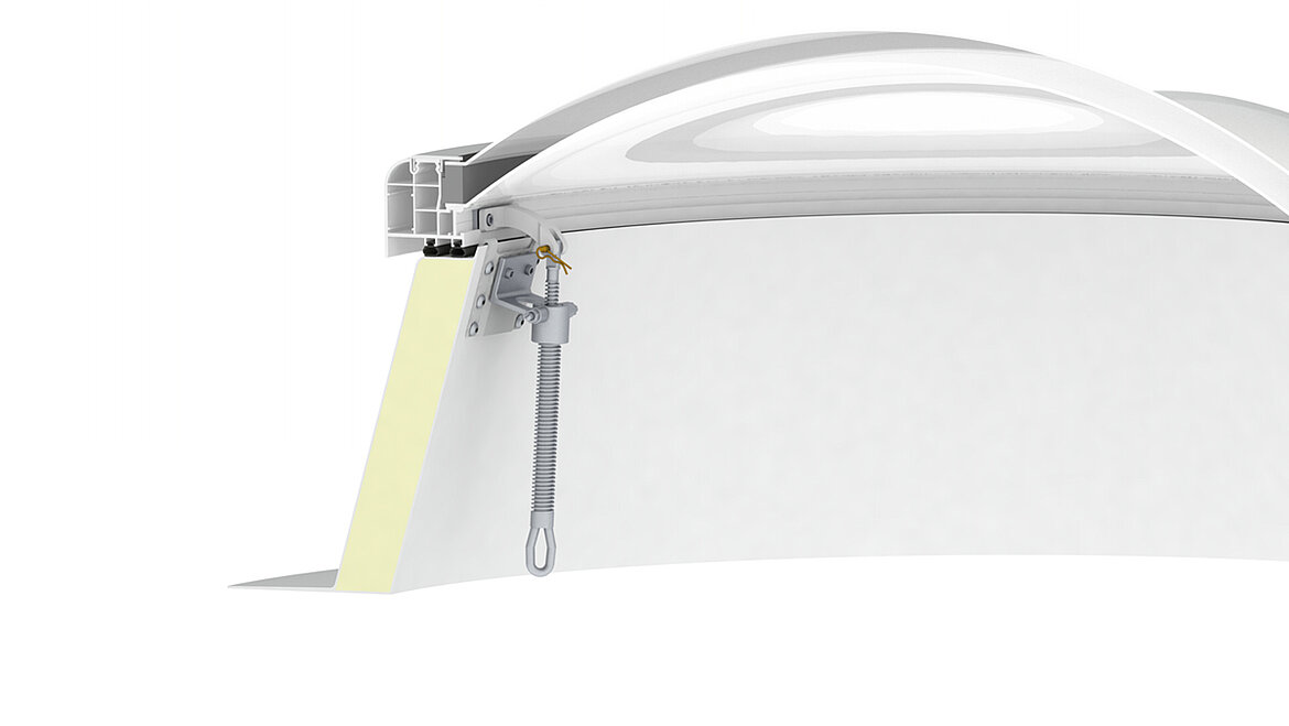 Rooflight F100 Circular Manual spindle LAMILUX Rooflight F100 Circular Manual spindle