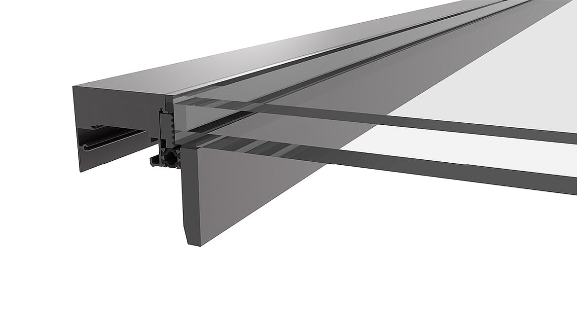 LAMILUX Modular Glass Skylight MS78 double-layered heat insulating glazing LAMILUX Modular Glass Skylight MS78 double-layered heat insulating glazing