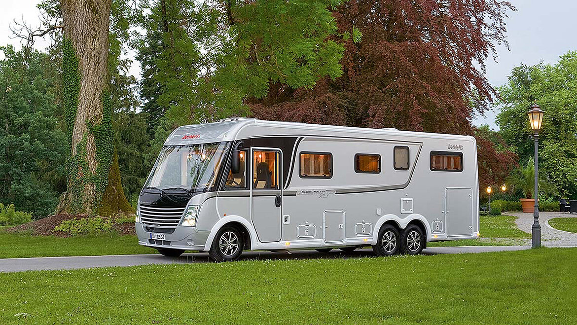 Motorhome parked Motorhome parked | insights by LAMILUX