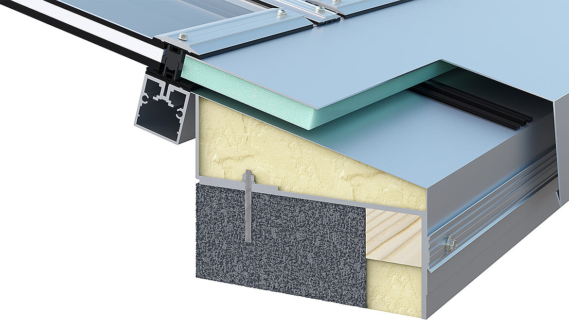 Installation on concrete upstand