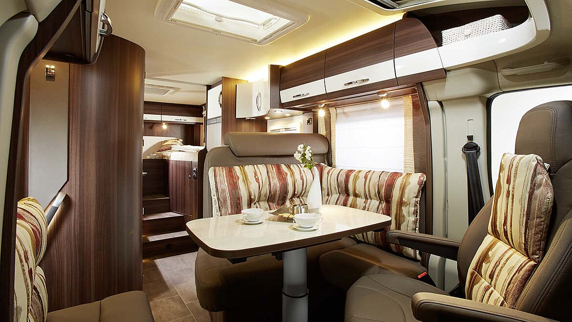 Interior of GRP in a Caravan Interior of GRP in a Caravan | insights by LAMILUX