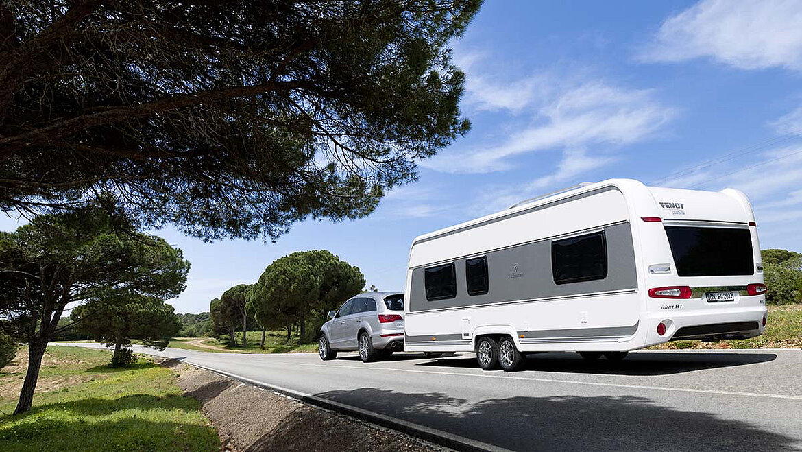 Caravan on a Street Caravan on a Street