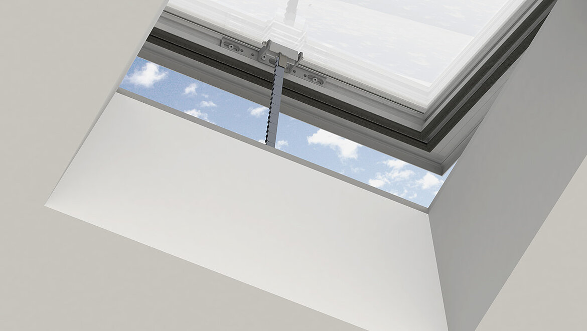 Glass Skylight F100 With Plastic Frame | LAMILUX