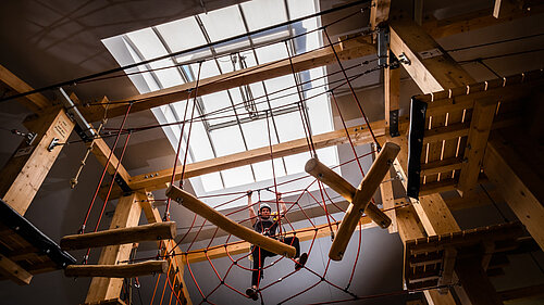 LAMILUX Continous Rooflight B - Climbing hall Eisenach