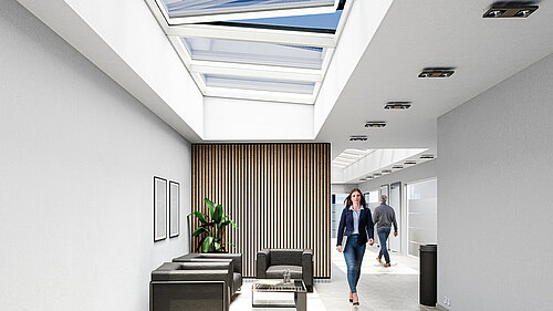 LAMILUX Modular Glass Skylight MS78 - Office