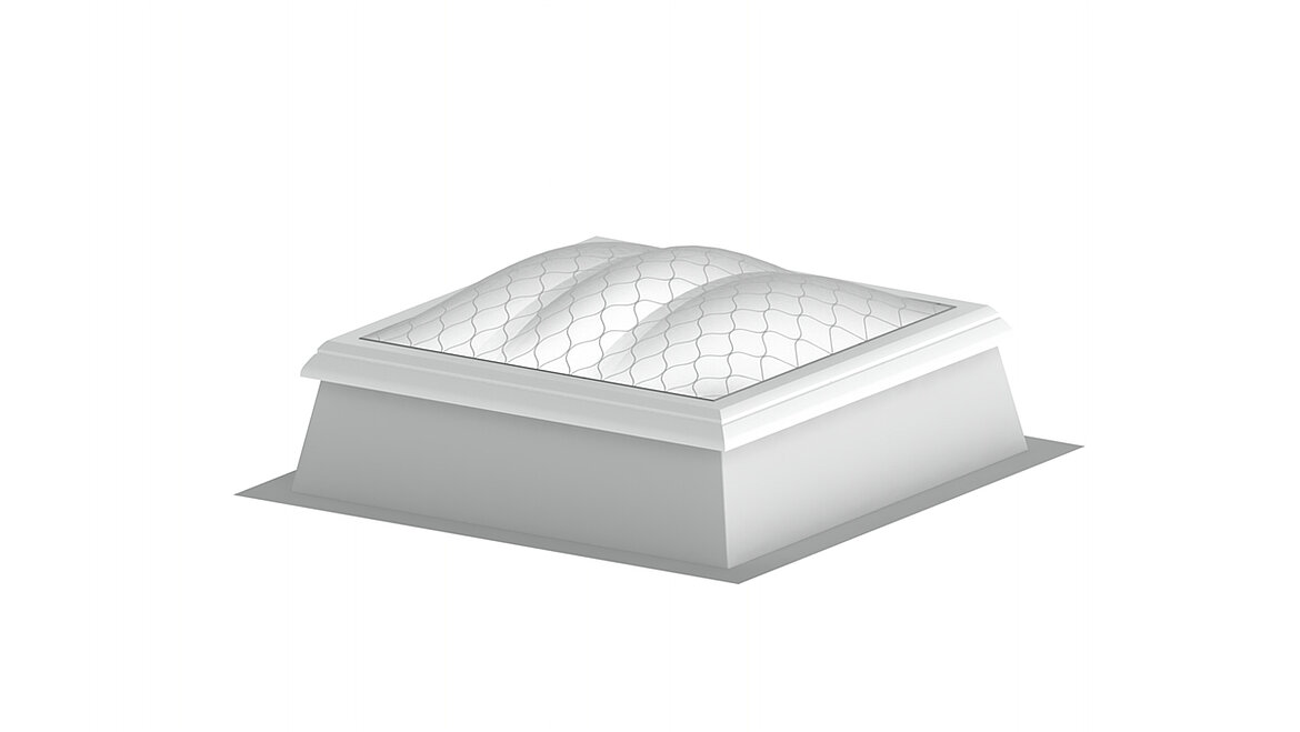 Rooflight F100 W safety net LAMILUX Rooflight F100 W safety net