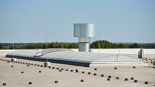 LAMILUX Continous Rooflight Passivhaus - Fondital Lipetsk