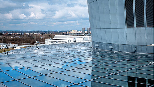 LAMILUX Glass Roof PR60- BMW FIZ Munich