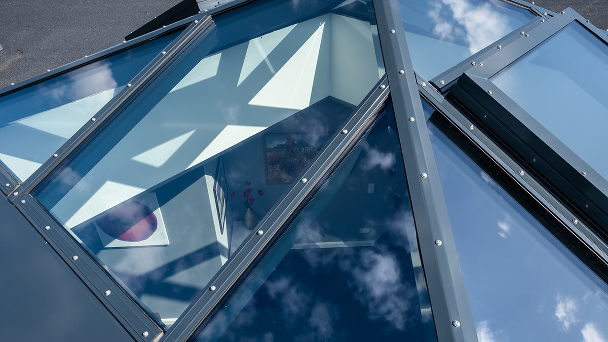 LAMILUX Glass Roof PR60 at a Single-Family House (Germany)